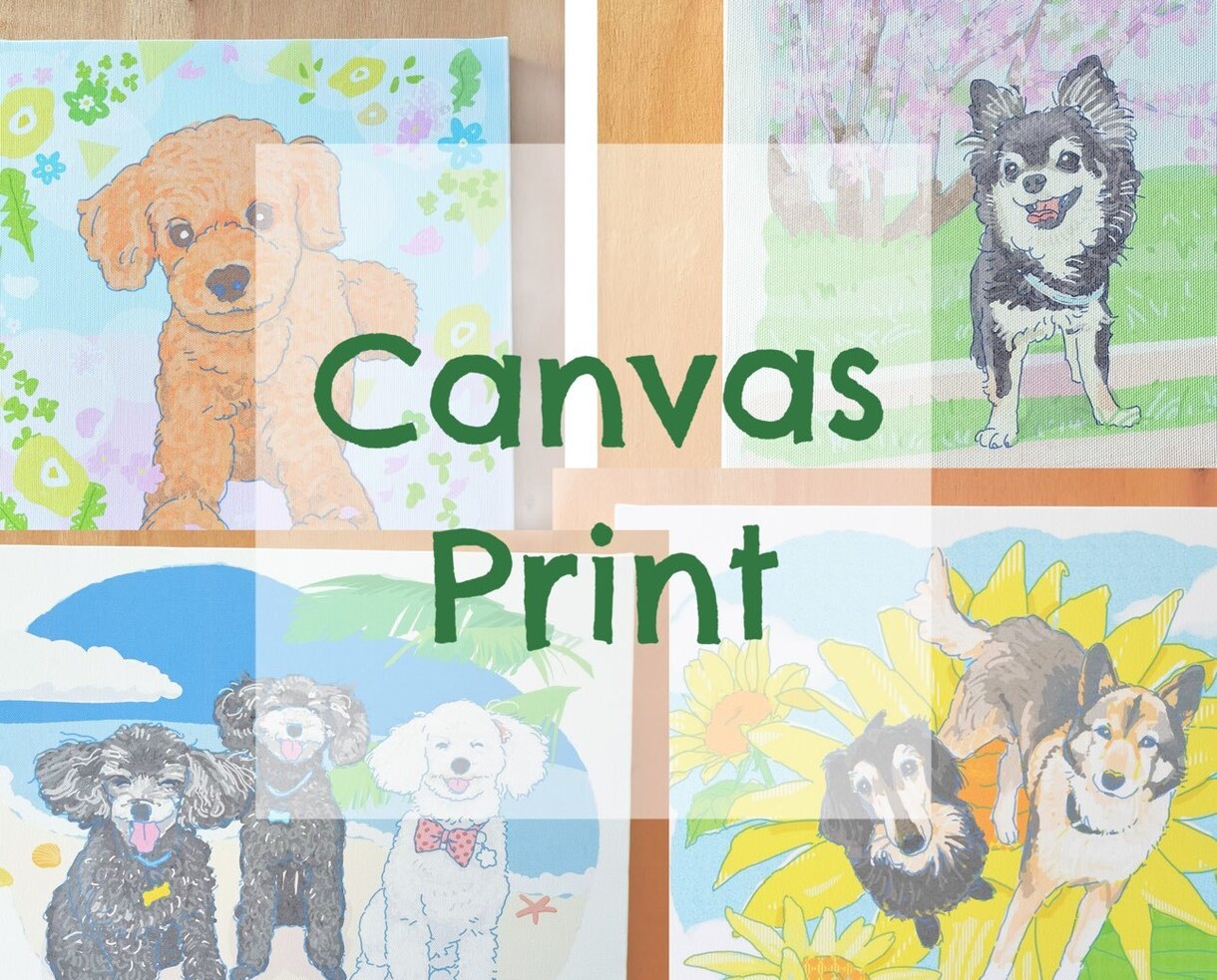 可愛いペットの似顔絵を制作します ペットとの出会いが人生を変えた、思い出を作りたい、そんな方へ イメージ8