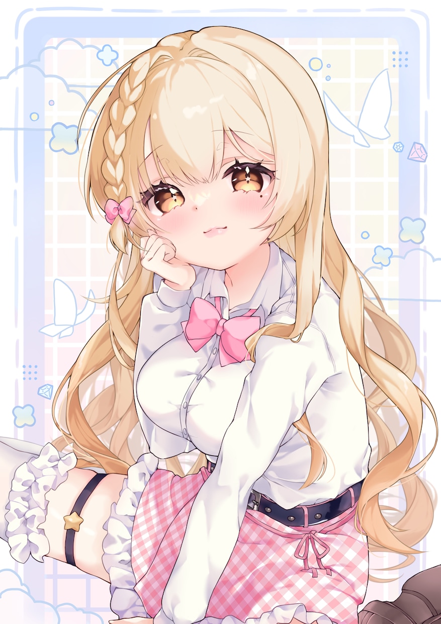 かわいい女の子のイラストを描きます 動画のサムネイル用，特典イラストなどをお探しの方に イメージ1