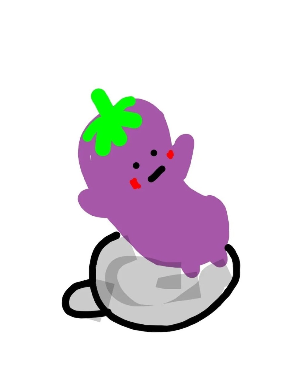 ゆるい食べ物・動物のイラスト描きます 思わずほっこりするゆるいキャラを描きます。 イメージ1