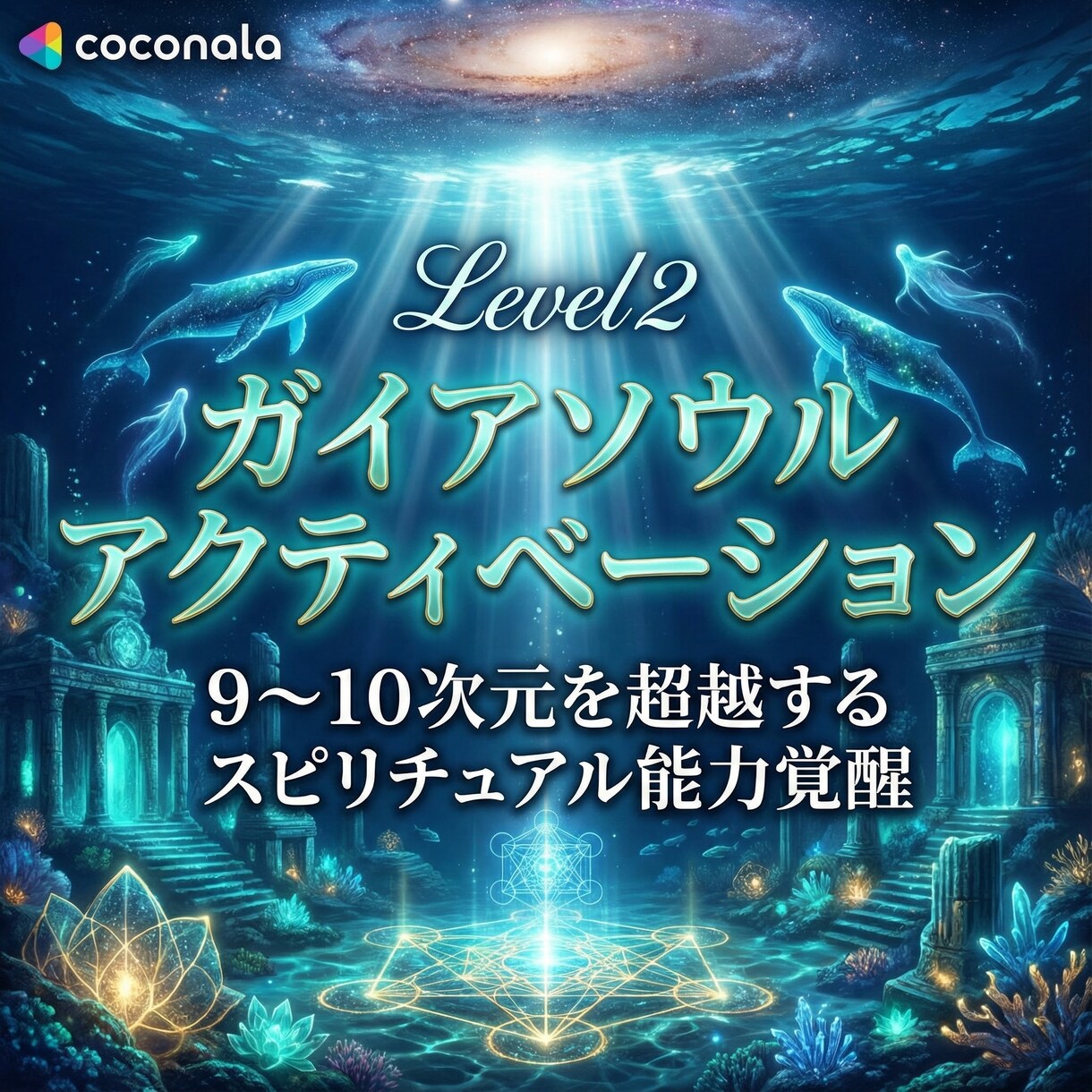 ガイアソウルアクティベーションにより覚醒します Level2:9~10次元を超越するスピリチュアル能力覚醒 イメージ10