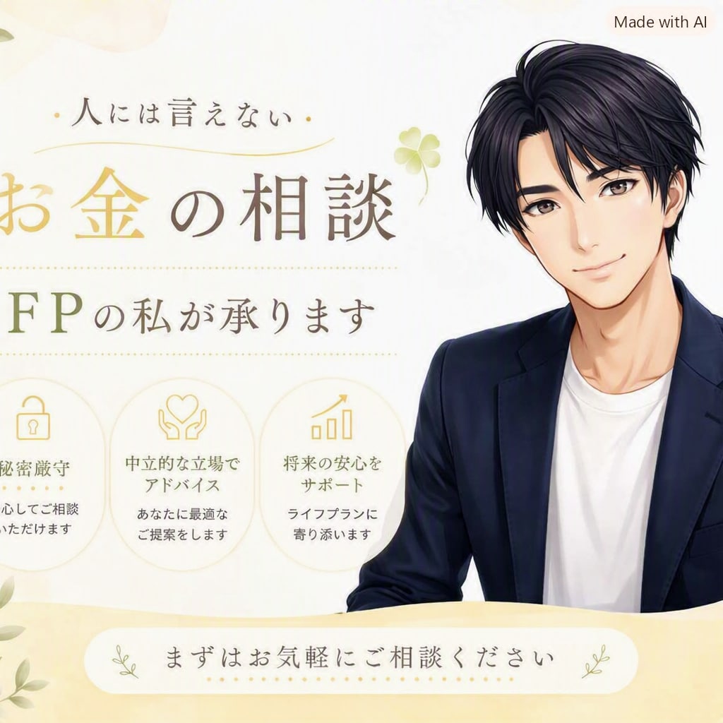 人に言えないお金の相談☘️  FPの私が承ります ！　㊙️ 借金返済/浪費/投資/節約/詐欺　なんでもサポート イメージ1