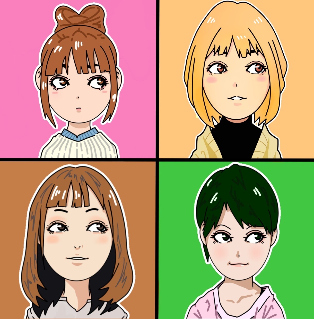 使い方は自由自在！アイコン、似顔絵作成致します 修正無制限！迅速、丁寧第一にご納得いくまでお付き合い致します イメージ4