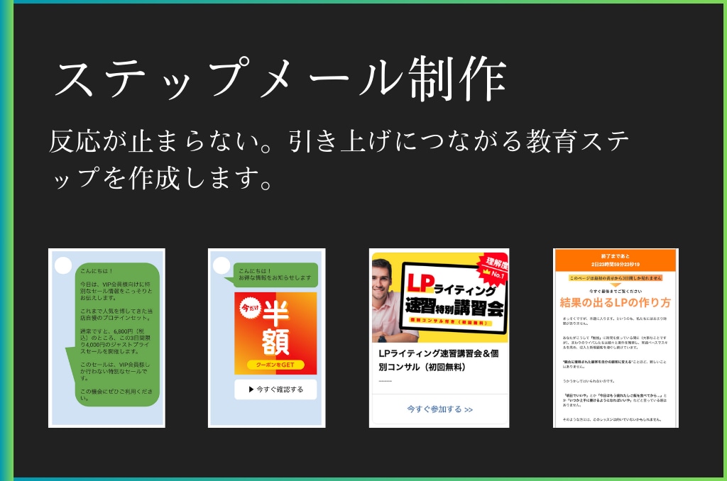 売れるコピーが欲しい方へセールスライティングします クリエイティブな広告をお望みの方は見ないでください イメージ3