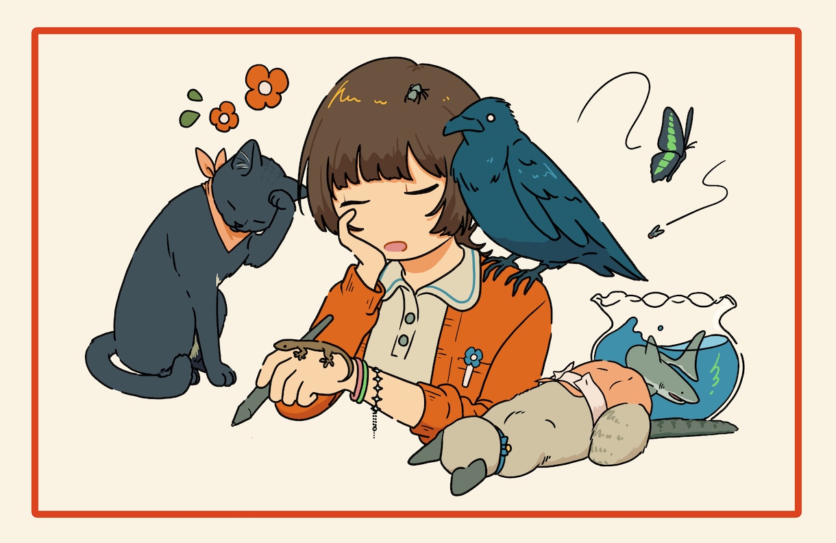 温かみのあるデフォルメイラストを制作します 商用や記念にも！動物や幅広い年代の人物もお任せください イメージ1
