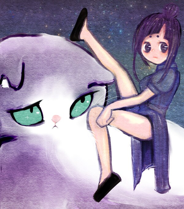 個性的で目立つ唯一無二のイラストを描きます あなたの作品やプロフィールを私のイラストでより個性的に イメージ4