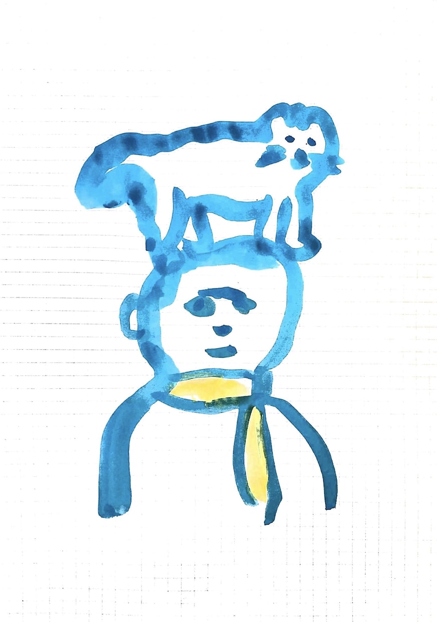 名前から描くゆるかわSNSアイコンかきます 細かい指定不要! 考えなくてOK! イメージ1