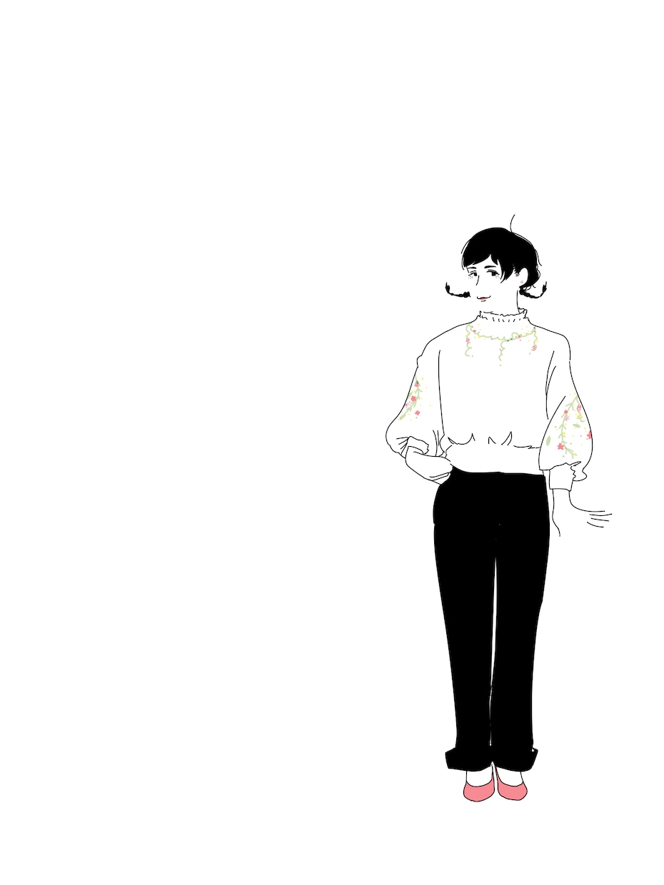 あなたのお気に入りのコーデをシンプルにお描きます お気に入りのコーデ写真をイラストにしませんか？ イメージ2