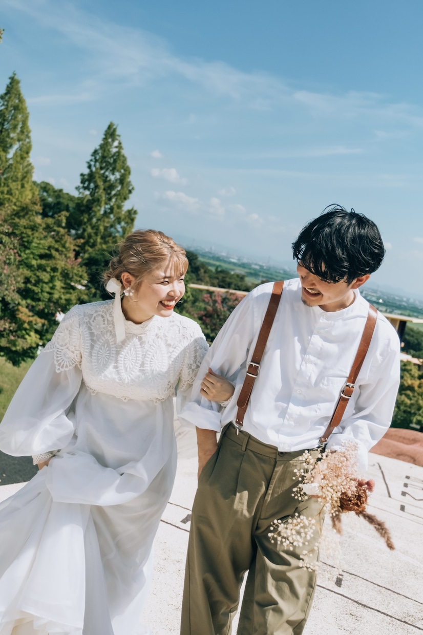 ウェディングの前撮り撮影します おふたり"らしさ"を大切に"記憶に残る"写真を撮ります イメージ5