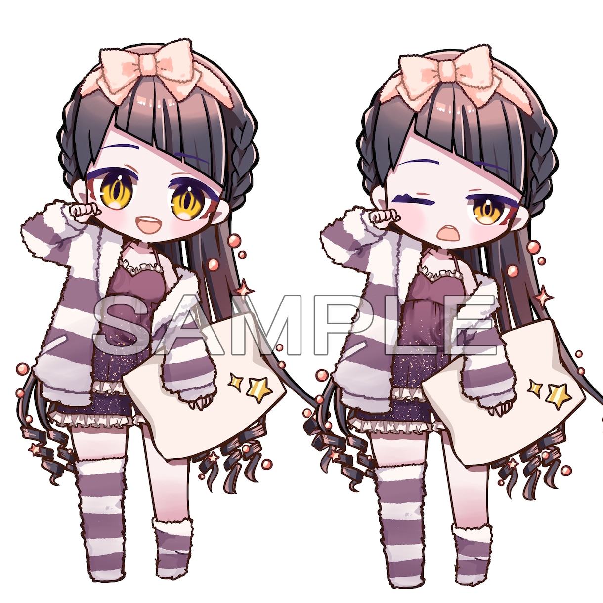 カワイイSDキャラ（ミニキャラ）描きます スピード納品、アイコン・サムネイラスト・グッズにオススメ！ イメージ6