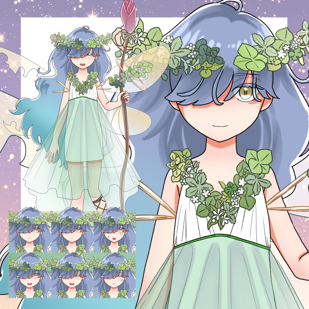 ＴRPG等の立ち絵をお描きします 可愛い絵柄であなただけのキャラクターを イメージ9
