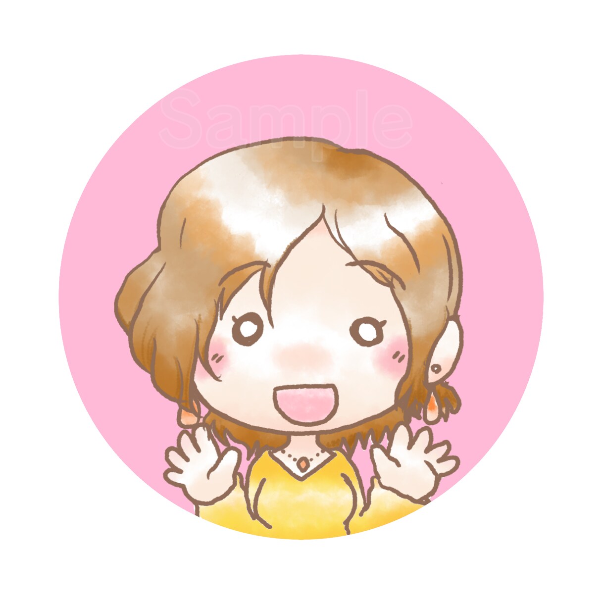 ゆるふわイラストのアイコンお描きします ブログやSNSのアイコンにどうぞ！ イメージ10