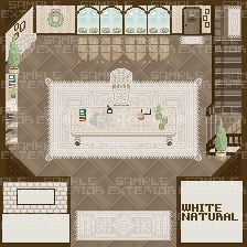 pixtSQUARE用の店舗外観を制作します ワンルーム風のオシャレな店舗外観を制作します イメージ3