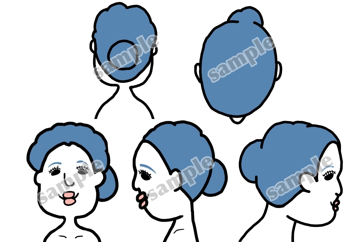 痒い所に手が届く!ゆるいイラスト素材を提供します 【商用可】webやLP、広告などにイラスト素材が欲しい方に◎ イメージ1