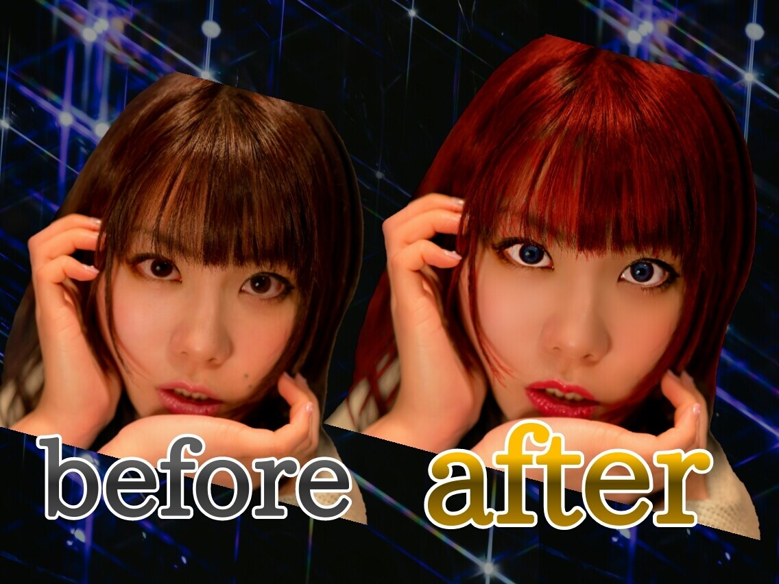 美女写っち！画像・写真の加工、編集を承ります モデルやナイトワーク(夜職)従事者の宣材写真の美加工修正 イメージ1