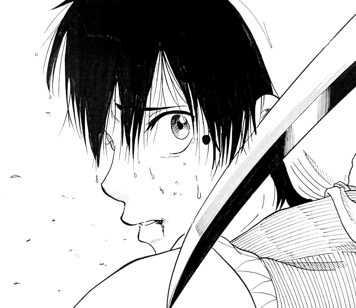 アナログ(デジタルも可)で躍動感ある漫画描きます モノクロも立派な色！あなたのアイディアを形にします！ イメージ3