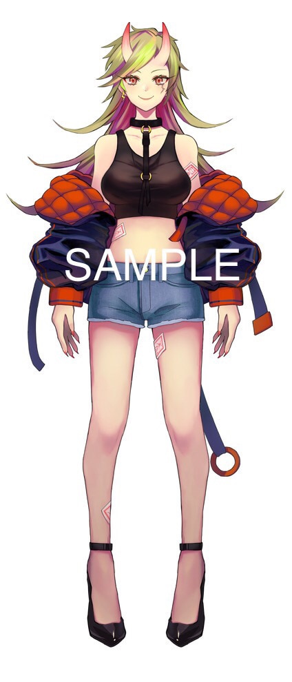 何も分からない人向け│Vtuber素材を制作します キャラクターデザイン、立ち絵、モデリングを一括制作 イメージ4