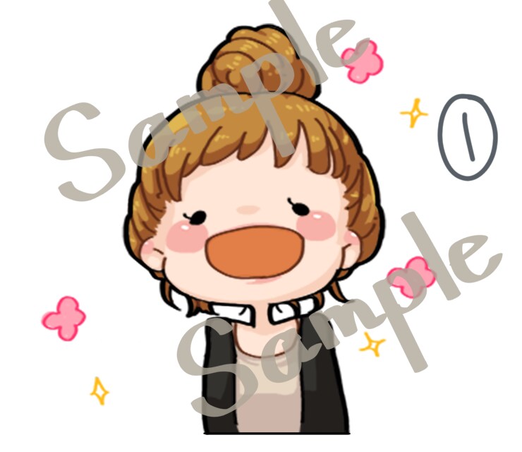 SNS等で使える可愛いアイコンイラスト描きます 【納得コース】可愛いイラストでSNSやHPを盛り上げましょう イメージ2