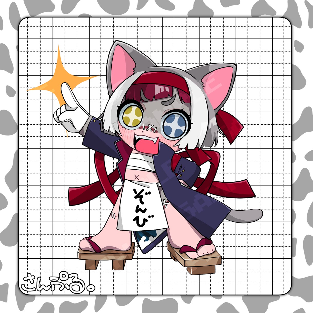 SDミニキャライラスト制作いたします グッズにオススメ！パキッとしたミニキャライラスト！ イメージ9