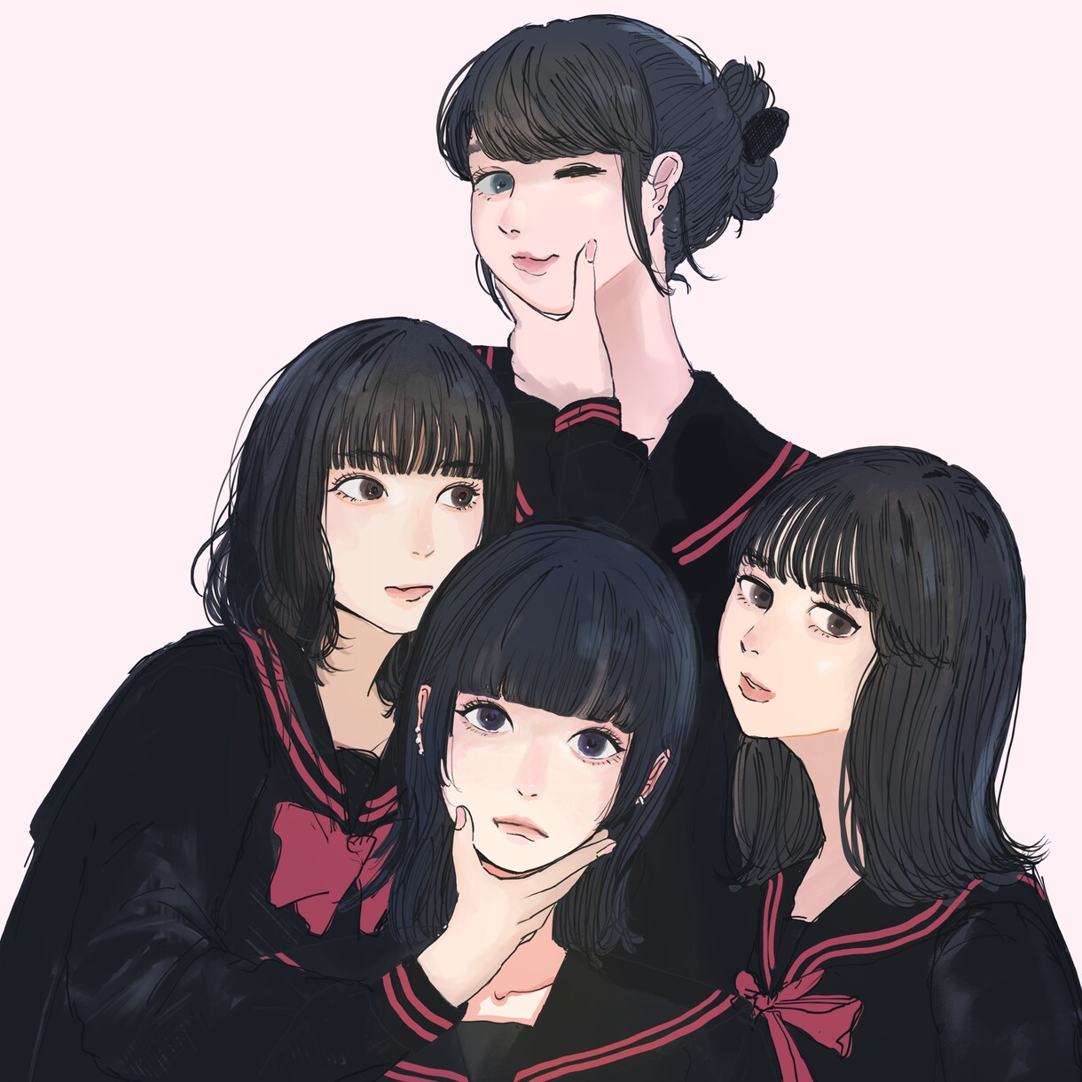 CDジャケット、グッズ等のイラスト描きます おしゃれでかわいいイラスト、デザインもできます！ イメージ9