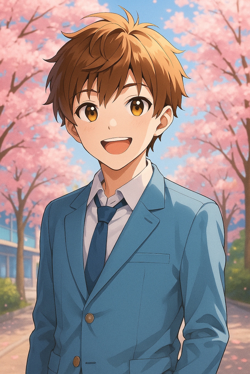 現代美少年イラスト用AIプロンプト10種提供します 安心のガイド付き！アニメスタイル美少年プロンプト10選 イメージ1