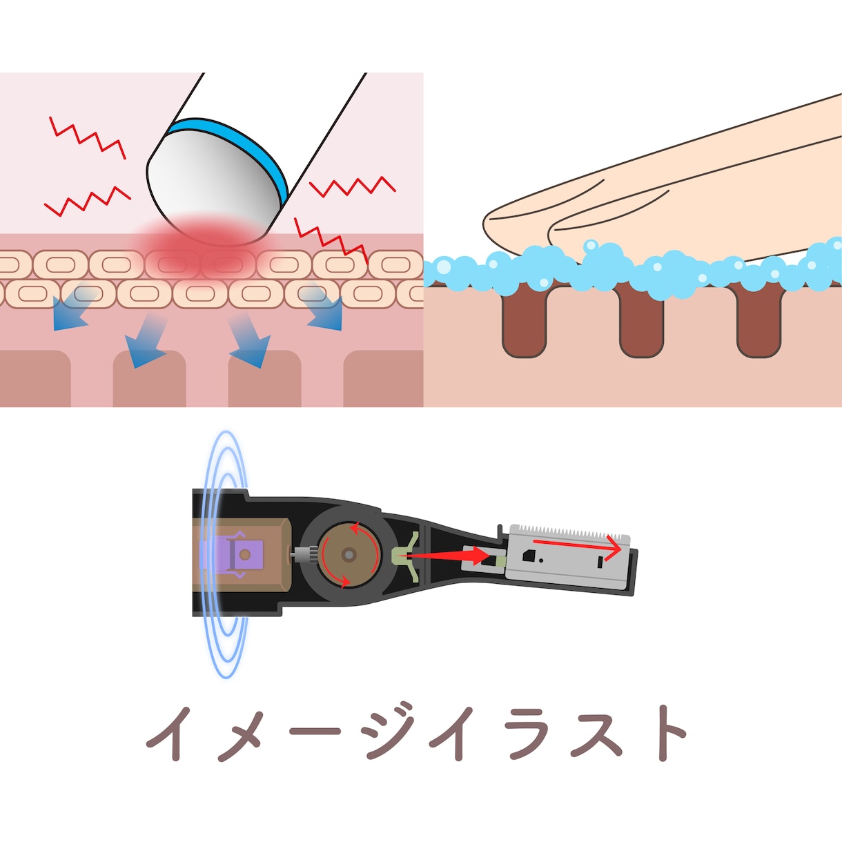 テクニカルイラストを描きます 説明書やマニュアルや資料用に使える便利なイラストを制作 イメージ3