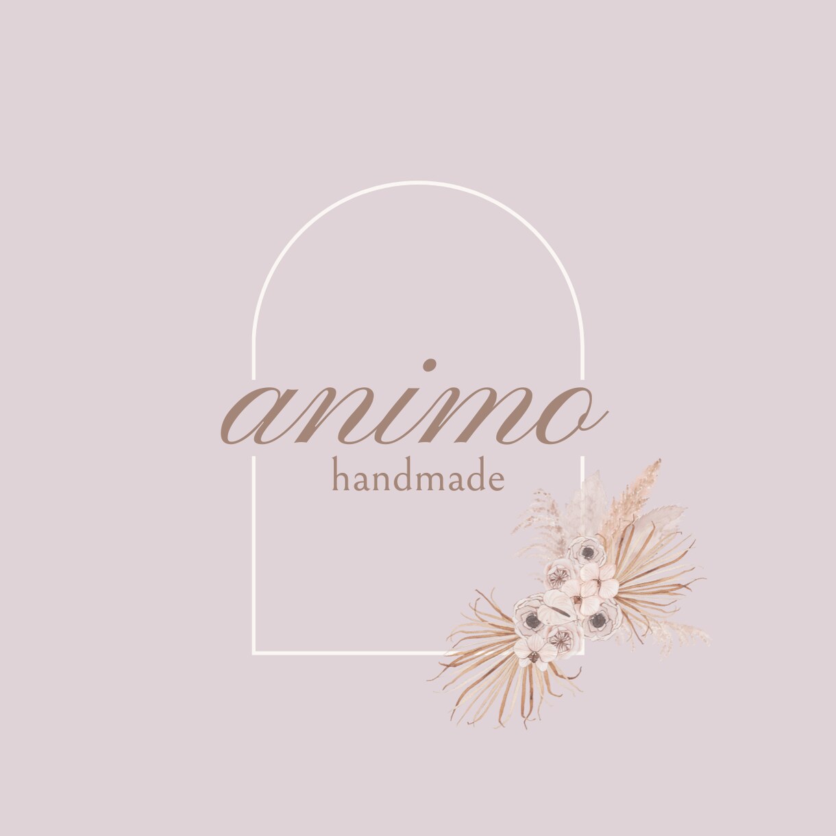 駆け出し作家さんのロゴ制作お手伝いします ナチュラルな世界観を女性らしく表現します イメージ6