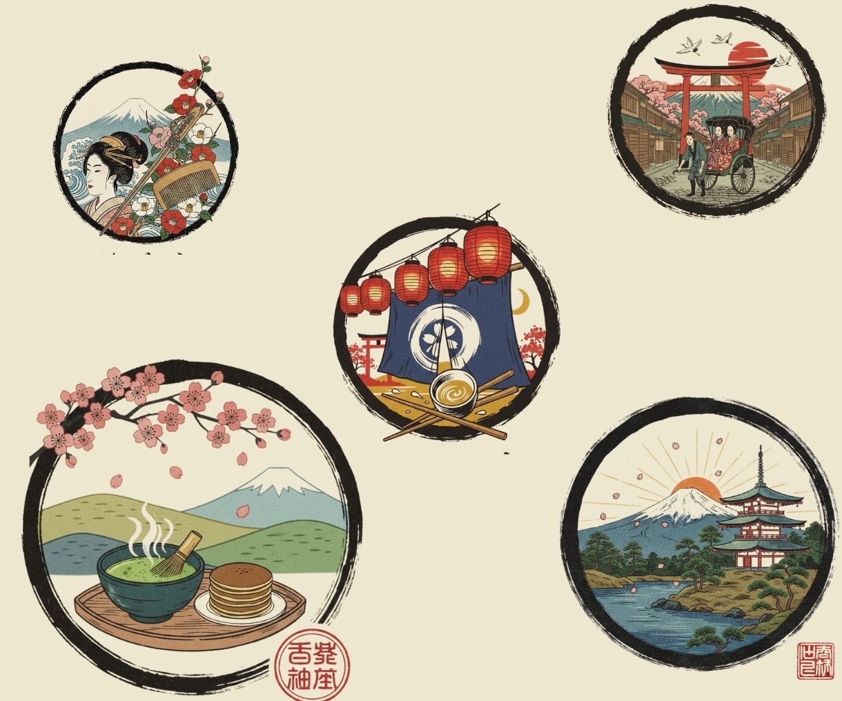 圧倒的な世界観で唯一無二のロゴを制作します 日本の「粋」を伝えるデザイン。他のロゴでは到達できない領域へ イメージ5