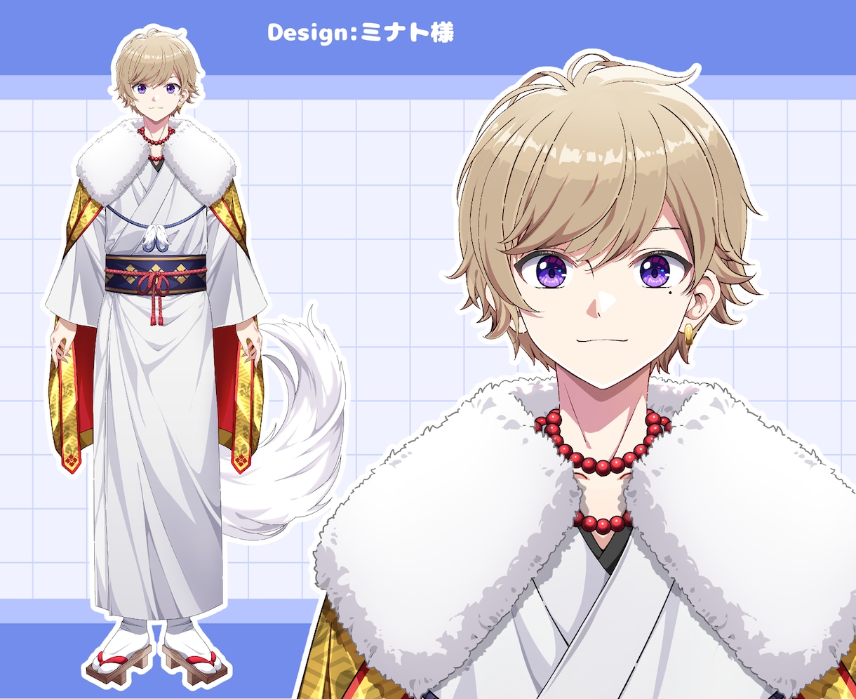 Vtuber様用パーツ分けイラスト制作します 商用利用込み！修正無制限！Vtuberデビューの方へ イメージ5
