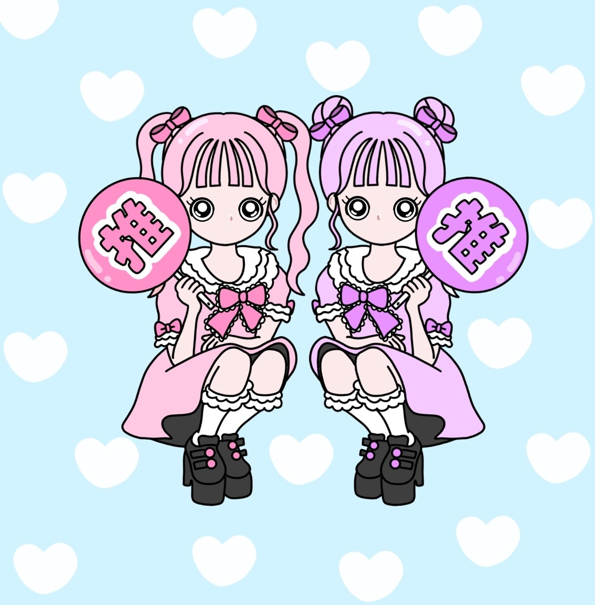 商用◎アイコン・結婚式・挿絵.各種イラスト承ります 修正無制限ポップでかわいい人物イラストを丁寧にお描きします！ イメージ6