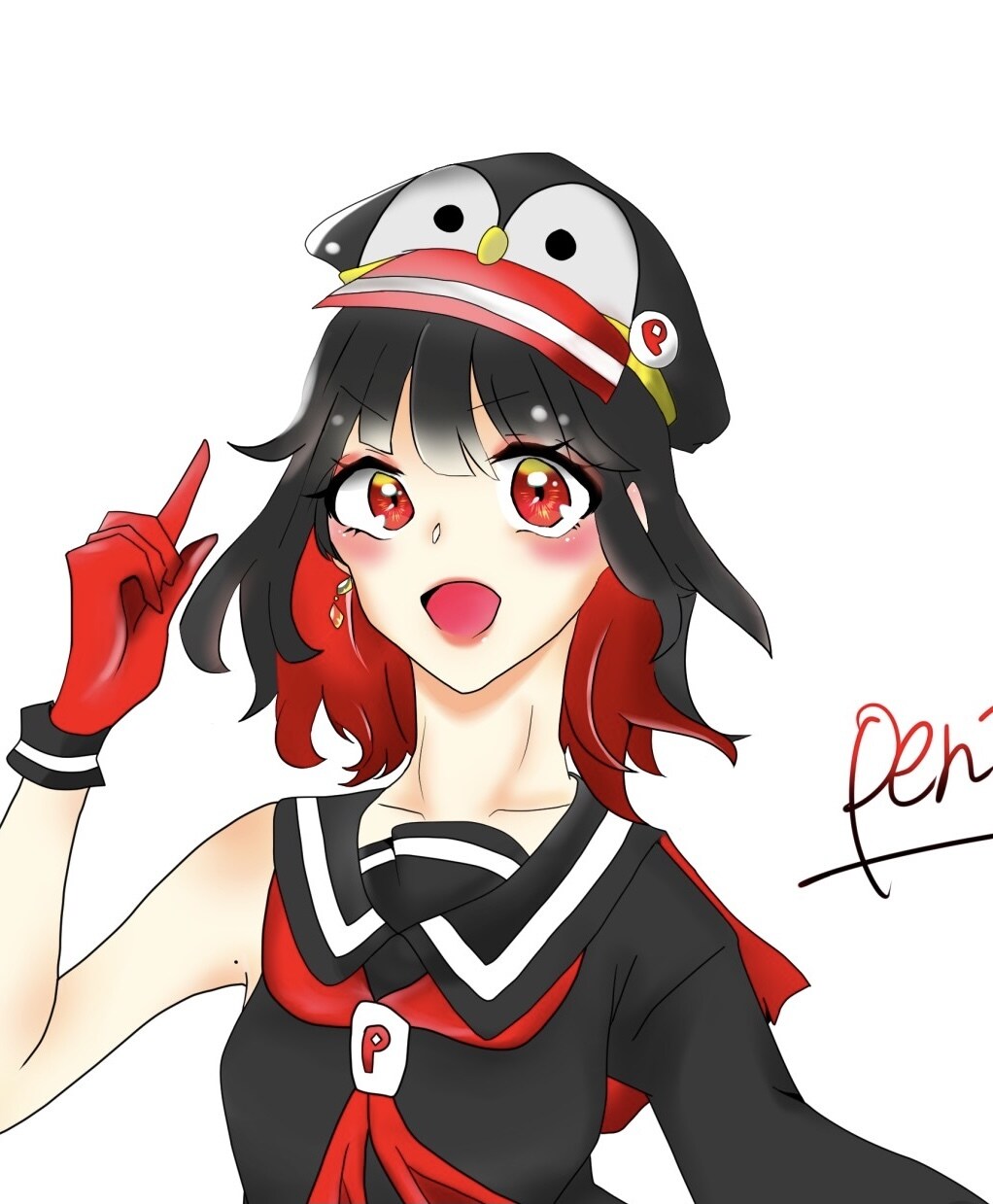 可愛い女の子イラスト描きます オリジナル！擬人化なども！SNSのアイコンなどにおすすめ！ イメージ4