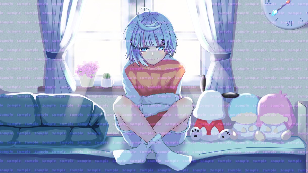 配信・動画活動者向けに使いやすいイラストを描きます 現役Vが配信者・VTuber等活動者に寄り添って描きます！ イメージ2