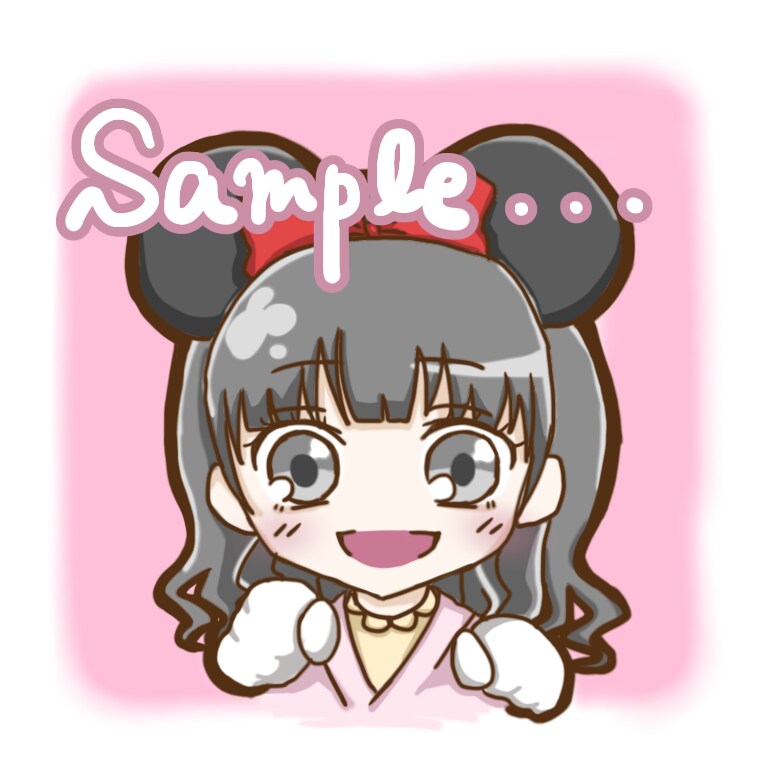 SNSなどのアイコン作成！格安でイラスト作成します ˙˚ʚ その人の特徴や趣味を活かしたイラストを作成します！ イメージ4