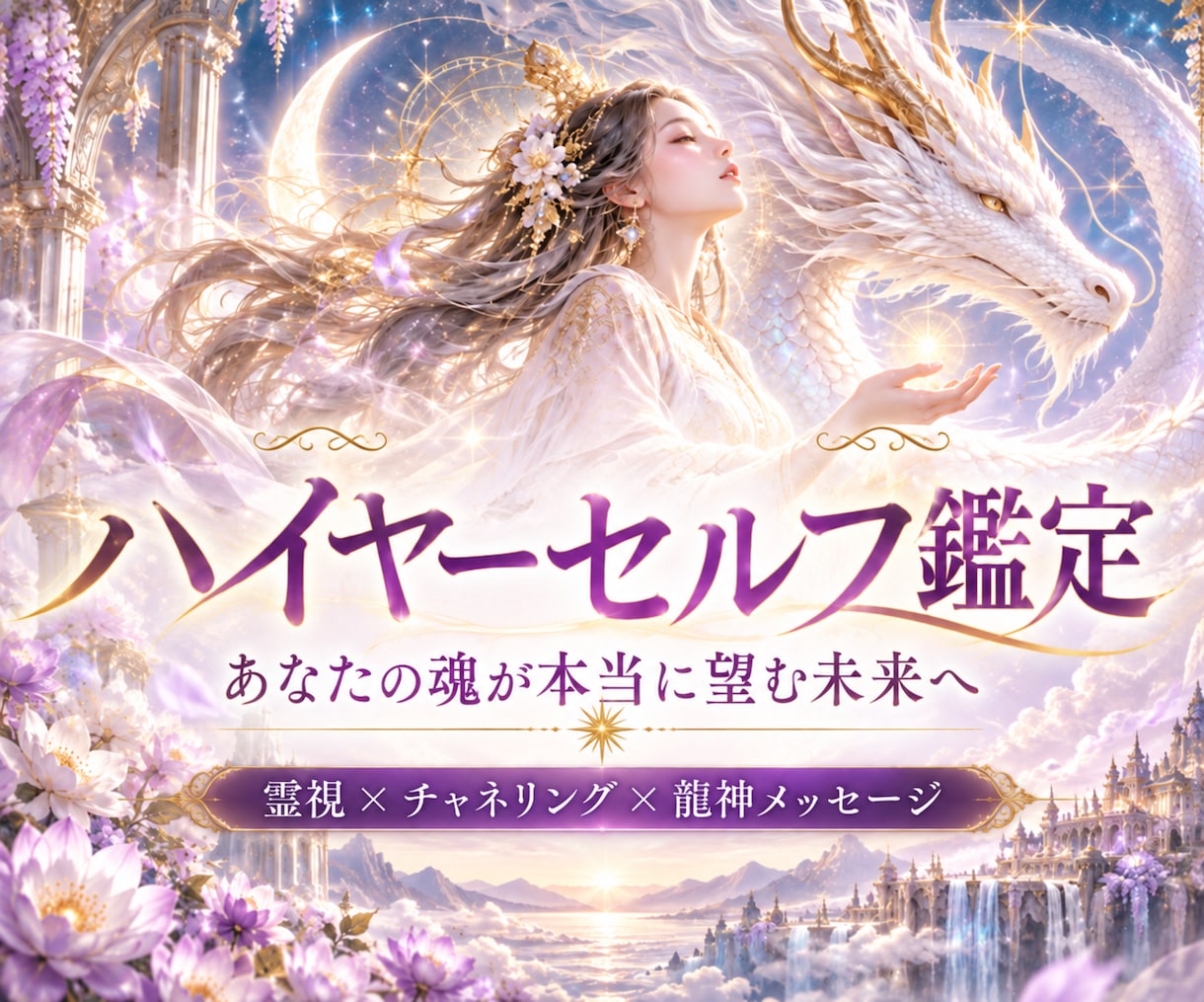 霊視霊感霊聴ハイヤーセルフと繋がり魂の声を伝えます 龍眼・龍神チャネリングで使命・才能・人生の転機を読み解きます イメージ1