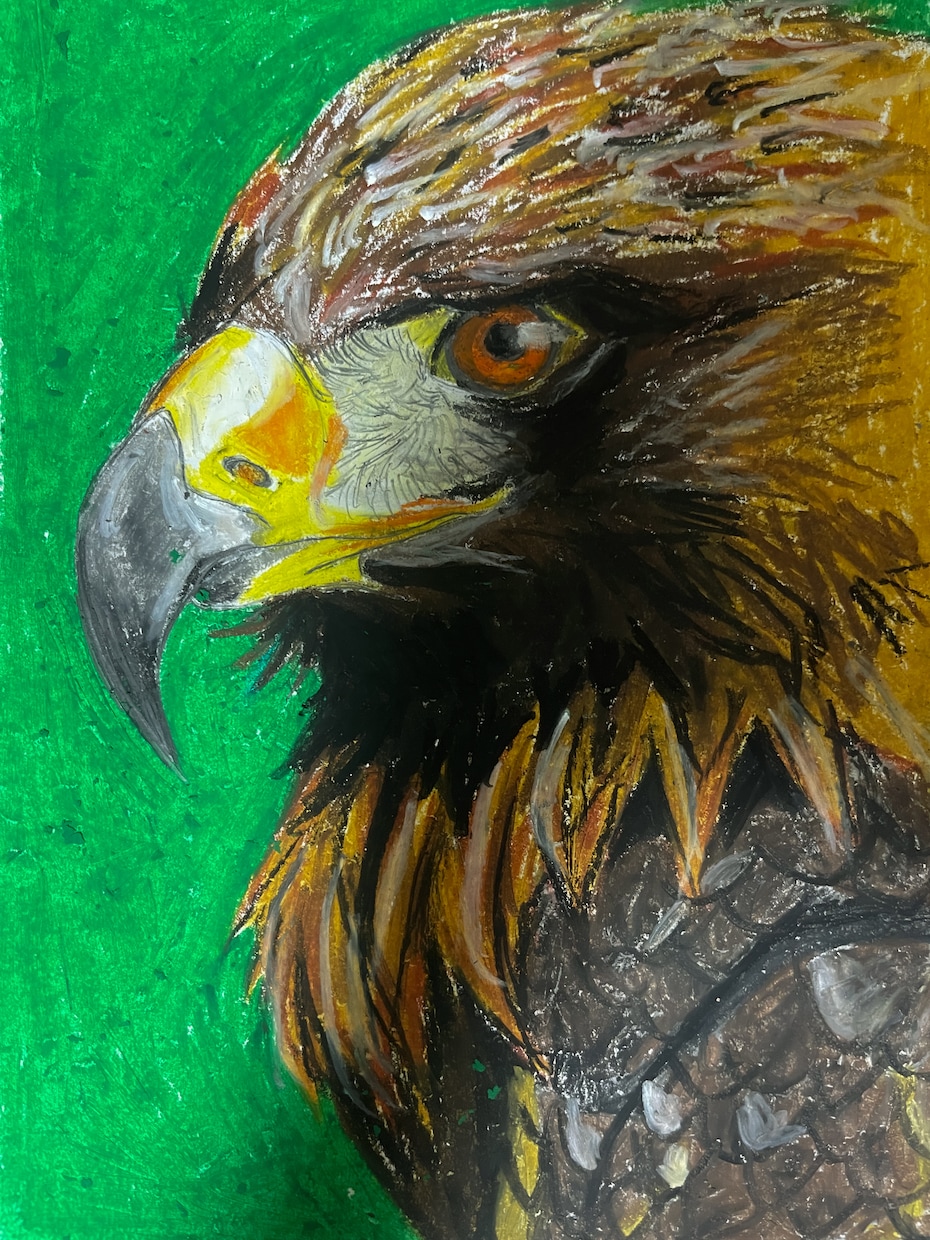 クレヨンで心に残る絵を描きます 世界にひとつだけの動物をクレヨンで残します イメージ1