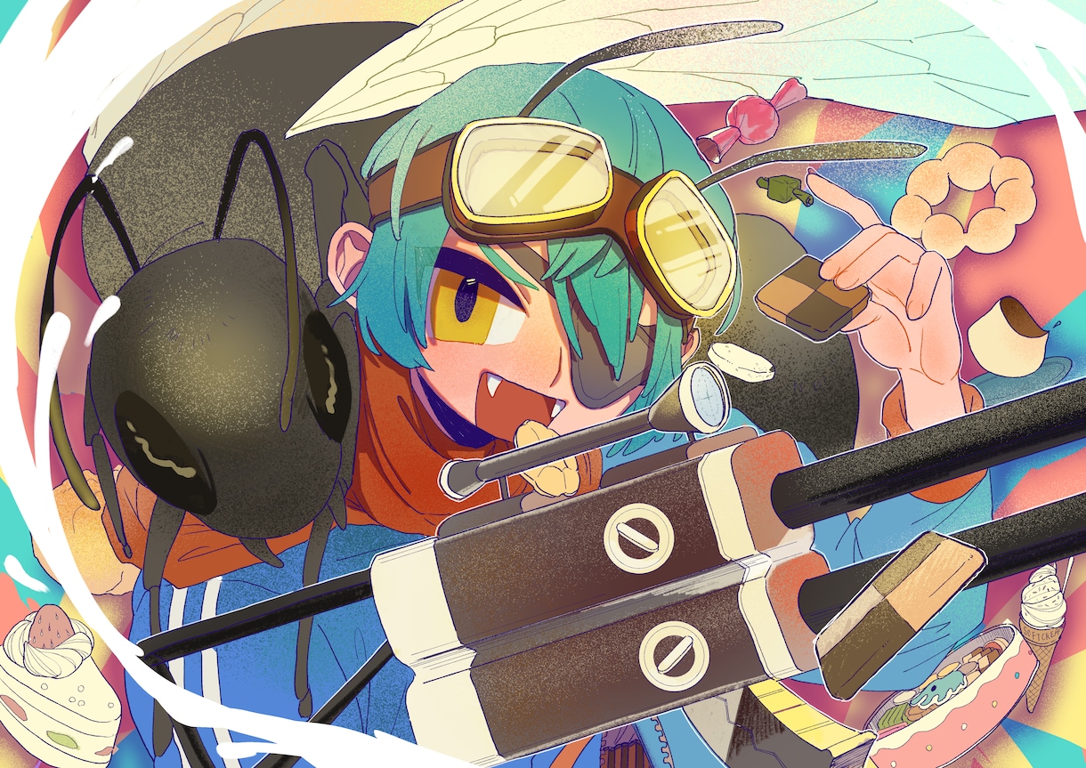 かわいく！あなたのオリジナルキャラクター描きます 可愛く！かっこかわいく！あなたのオリキャラ描かせください！ イメージ5