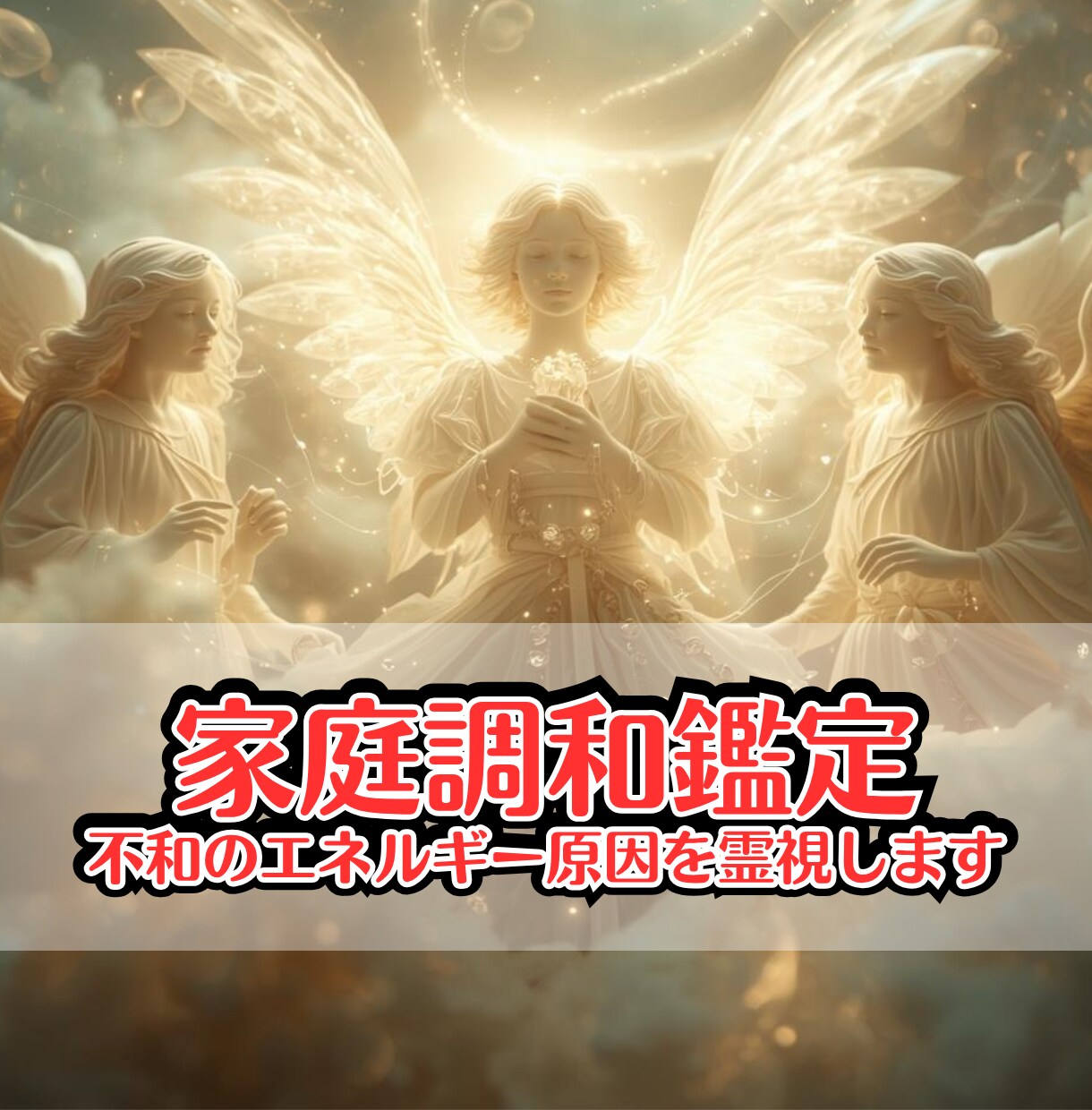 家庭調和鑑定｜不和のエネルギー原因を霊視します 未来を希望で満たす！不和の原因を霊視で深く読み解きます イメージ1