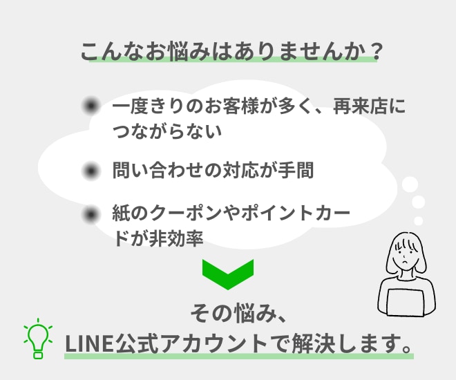 LINE公式アカウントを構築します LINE公式アカウント単体での構築だから安い、速い、簡単！ イメージ2