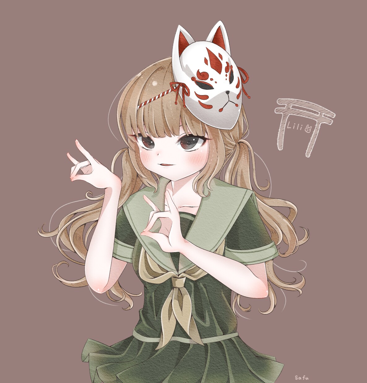 可愛い女の子のイラスト描きます 楽曲/Vtuber動画のイラストやサムネ実績あり◎ イメージ5