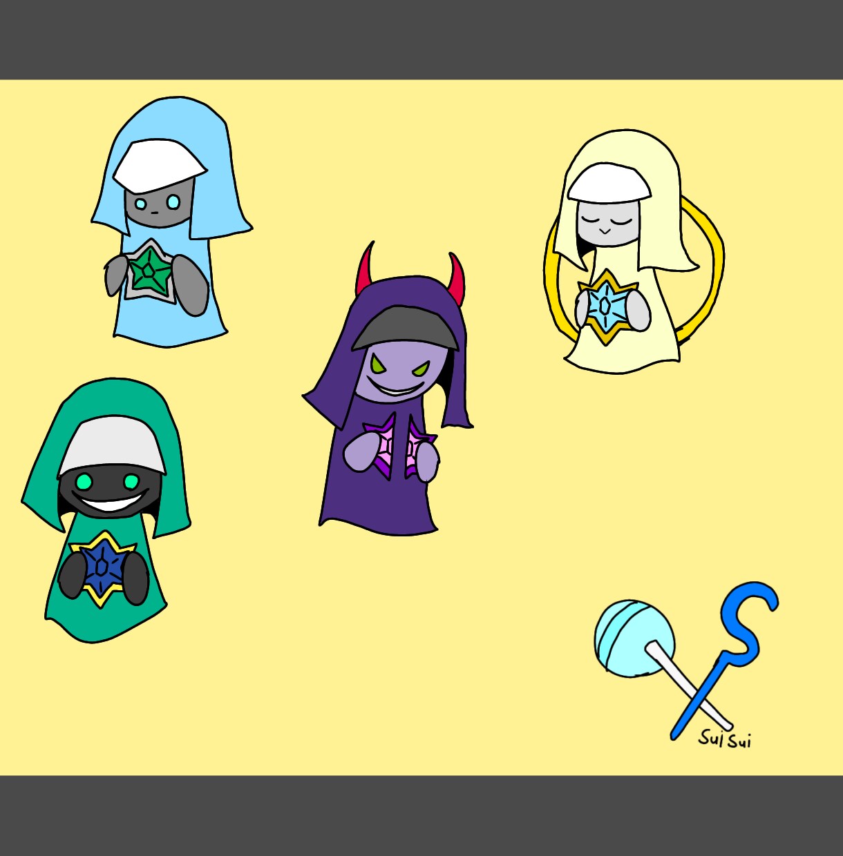 デフォルメ、マスコット等のイラストを制作します 自由に使えるキャラクターが欲しい方におすすめ。 イメージ2