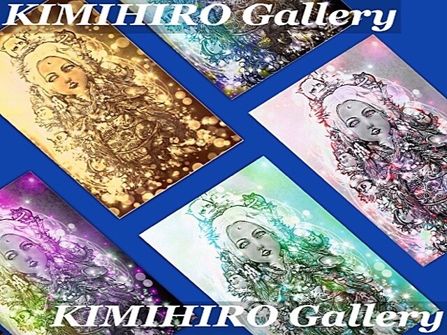 嫌でも人の記憶に残るような名刺作ります １００万円以上の価格がつくKIMIHIROの作品を名刺に！ イメージ3