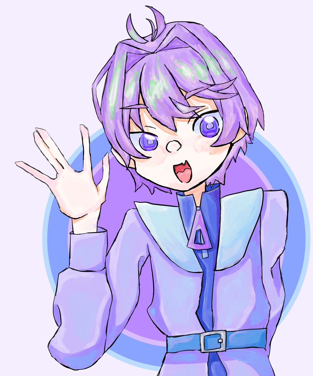 SNSアイコン描きます アイコンを可愛く仕上げて気分をあげれるように。 イメージ1