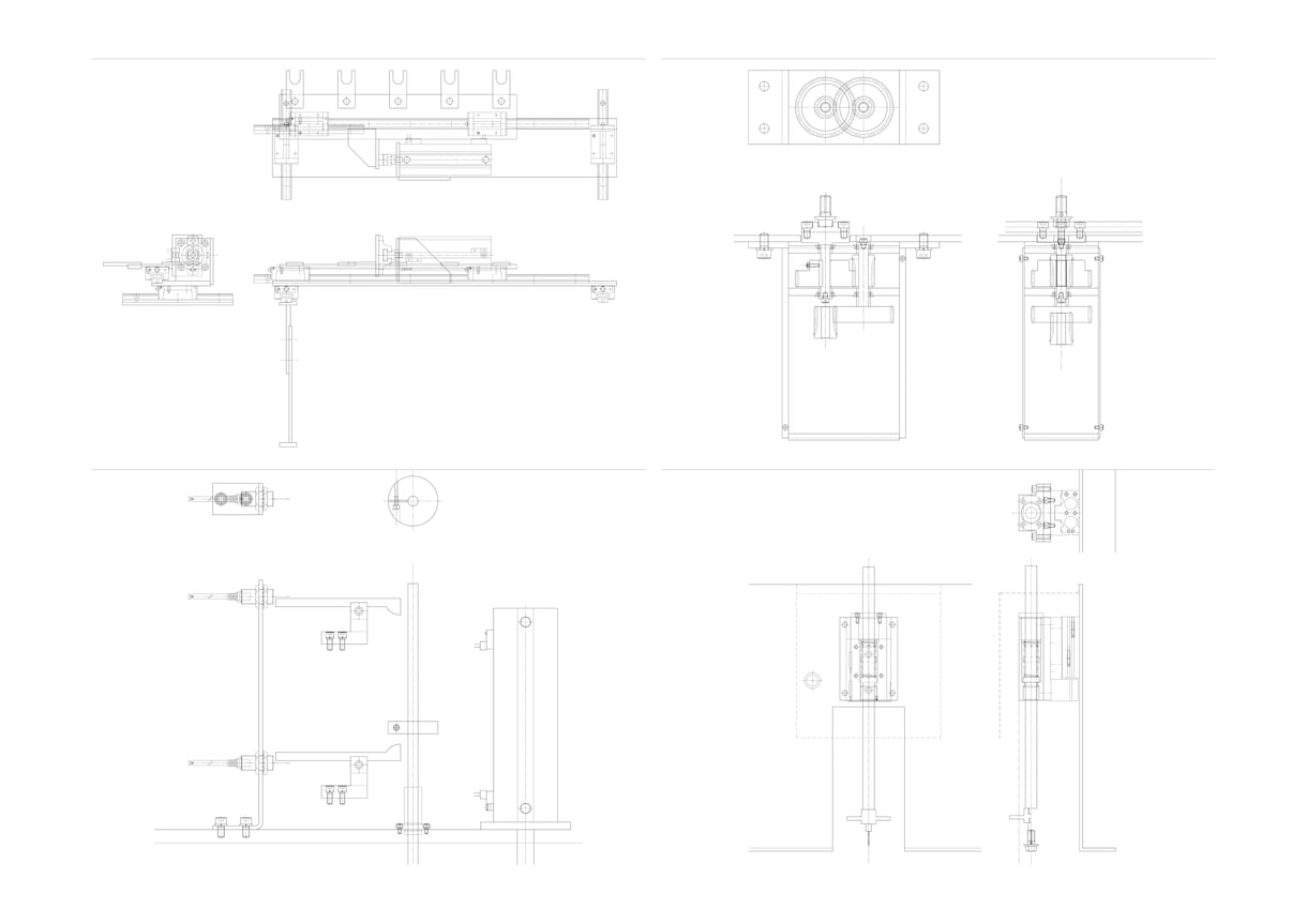 見積無料！CAD作図（2D）外注作業請け負います AutoCAD　組立図作図・分解　詳細図バラシ イメージ2