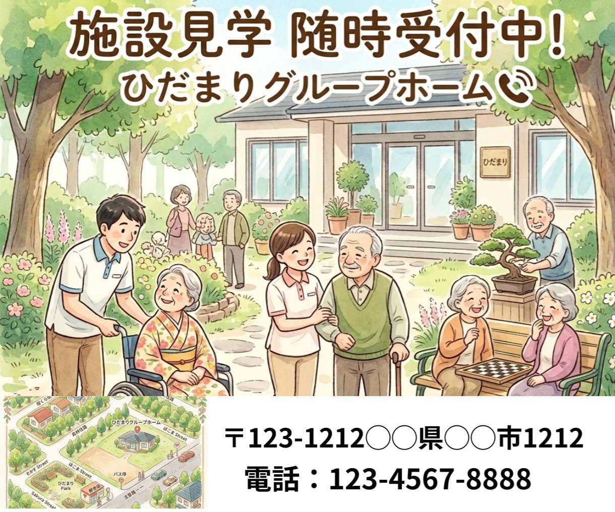 元介護職が作る介護施設サービスをデザインします 現場の理解が早い！見学促進・広報誌・勉強会資料等の作成 イメージ4