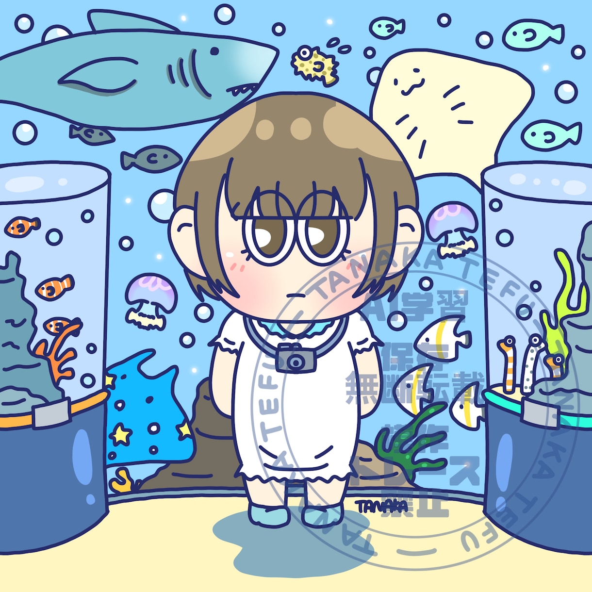 キャッチーで目を引くイラストを描きます 商用/二次◎SNSアイコン.似顔絵.ジャケットなど！！ イメージ9