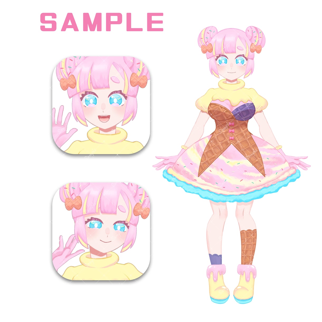 Live2Dモデリング＆イラスト制作をします これからVtuberを目指す方へ！ イメージ3