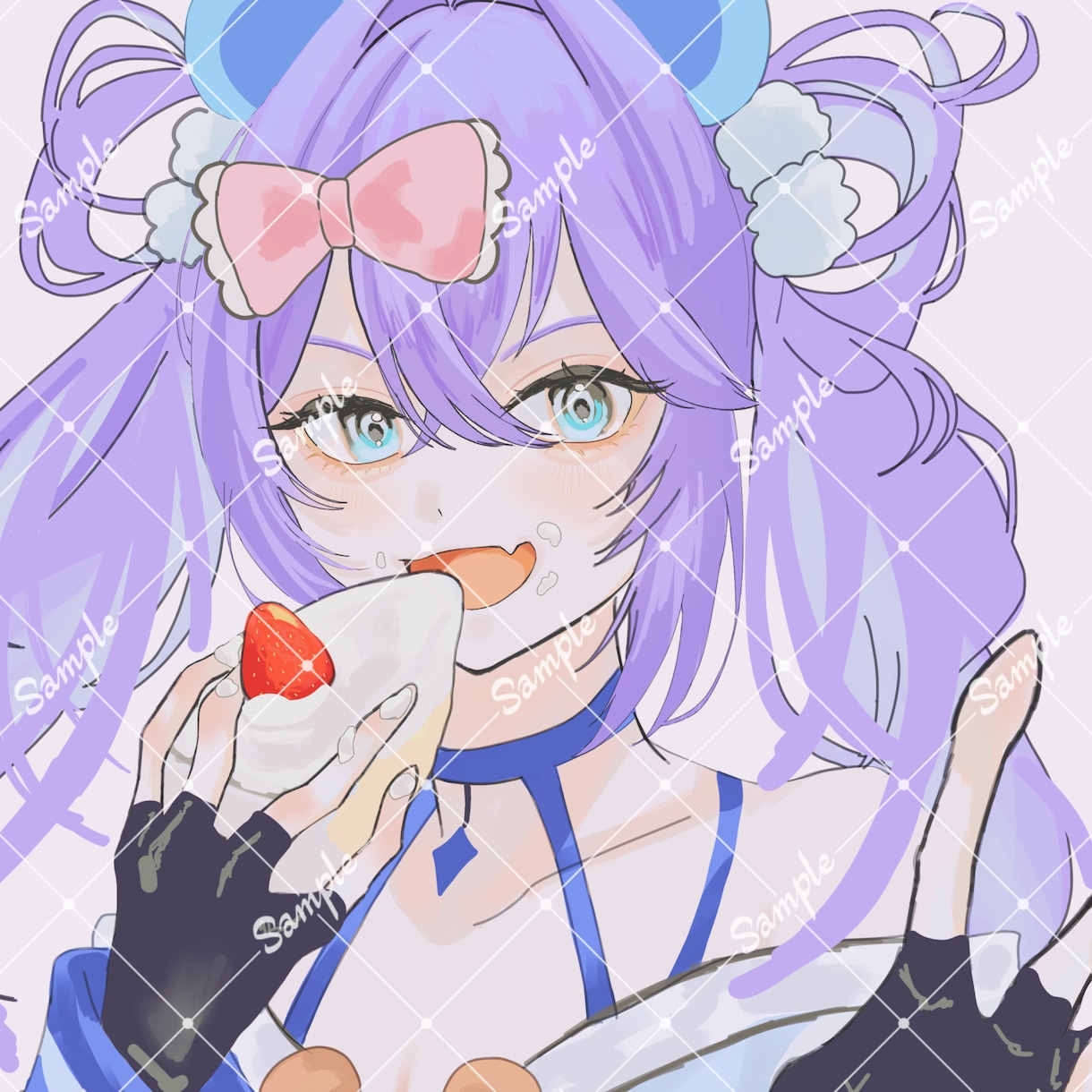 不穏×透明感 アイコン/一枚絵制作します 不穏からかわいいイラストまで！ご要望に添って描きます イメージ7