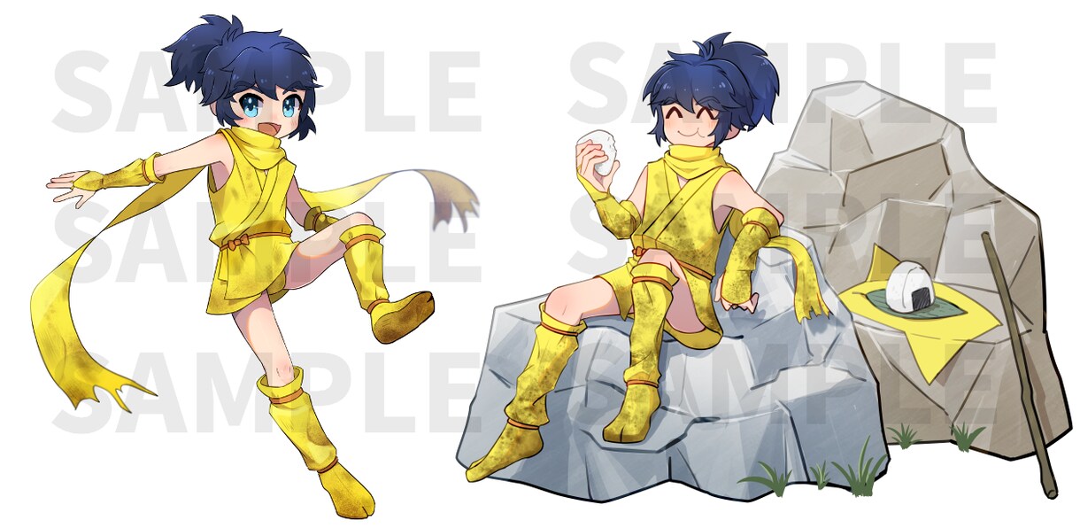 先着３名お試し価格！！キャラクターイラスト描きます 安くて早くお届けします！アイコン、サムネ、一枚絵に！ イメージ4
