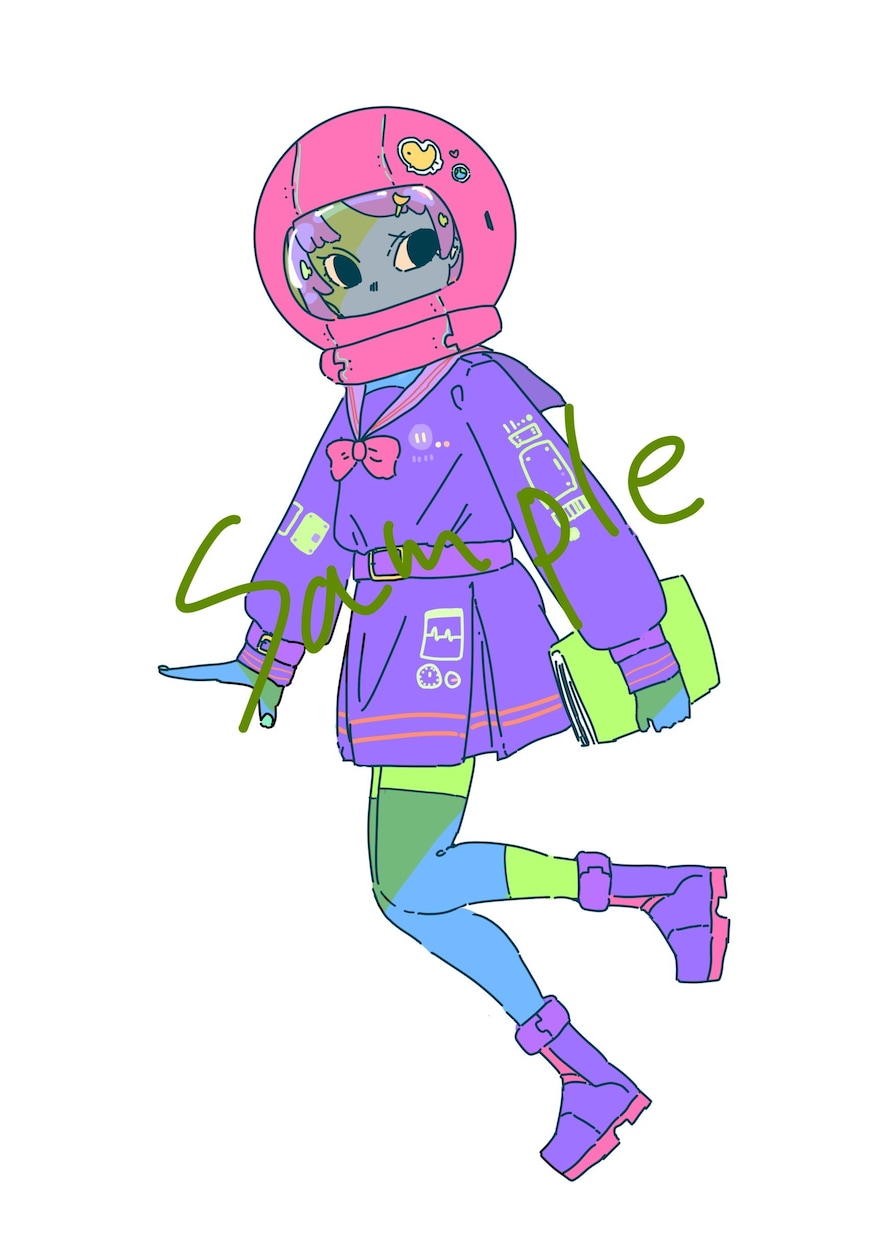 ごちゃごちゃしたイラストお描きします 表紙や挿絵、動画やジャケットなどにぜひ！ イメージ8