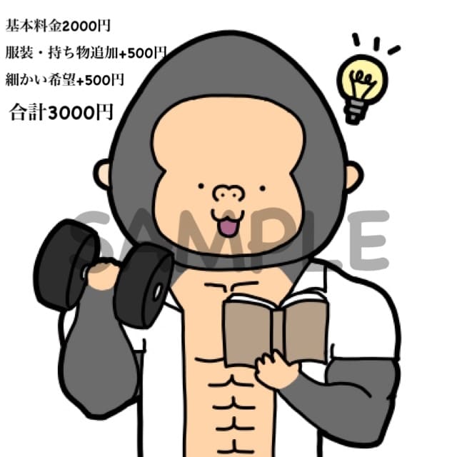 ゆるくてかわいい動物アイコン描きます ブログやSNSに使える！ちょいリアル系もおふざけ系も◎ イメージ9