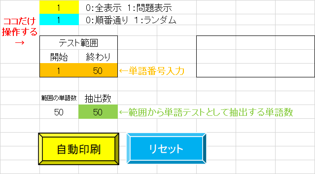 単語１２００個ほどと熟語５００個ほど作ります 塾の先生に特におすすめ！エクセル関数で作成しています。 イメージ4